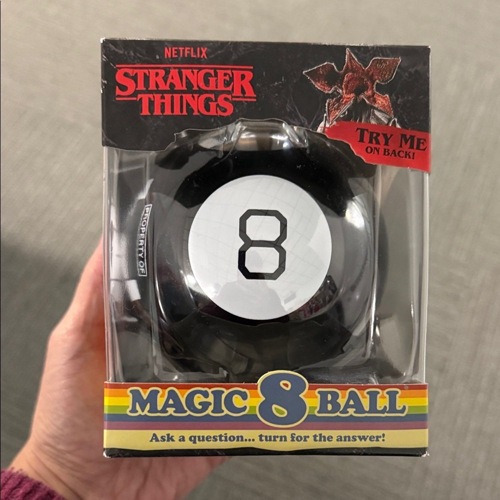 Stranger Things Magic 8 Ball